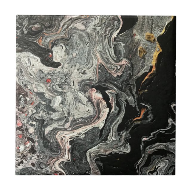 Elegant Crazy Lace Agate 1 Tile (Front)