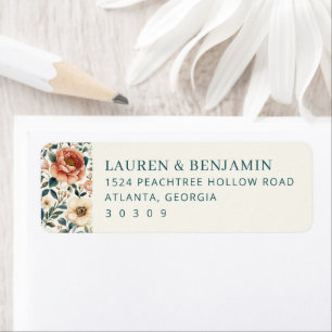 Elegant Cream Floral Borders
