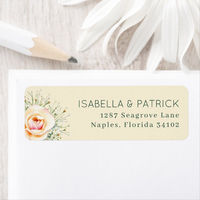 Elegant Cream Floral Rose (Insitu)