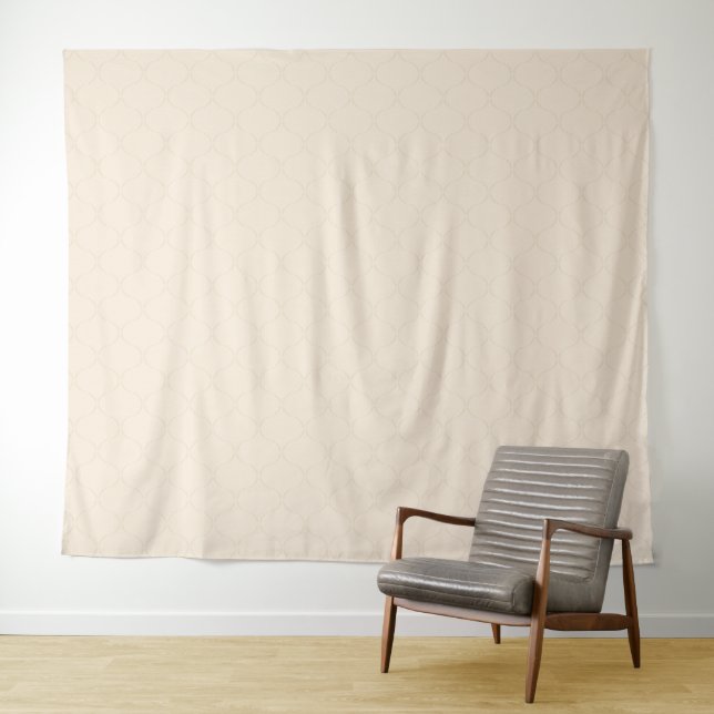 Elegant cream pattern in art deco style. tapestry (In Situ (Horizontal))