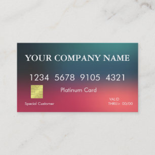 Elegant Credit Card