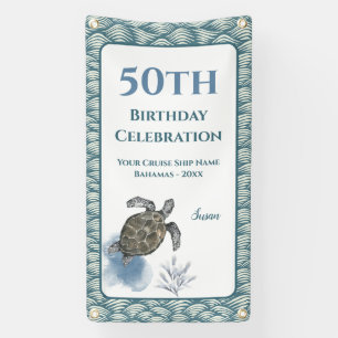 Elegant Cruise Door Decor Sign  Birthday
