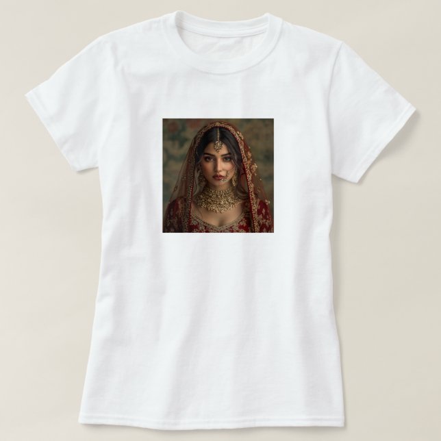 Elegant Custom Add Your Own Photo gift for Wifey T-Shirt (Design Front)