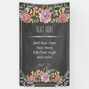 Elegant custom banner