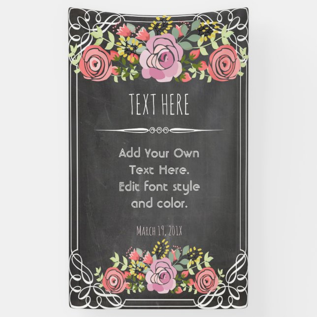 Elegant custom banner (Vertical)