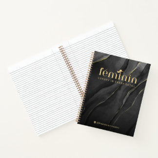 Elegant Custom Branding Spiral Notebook
