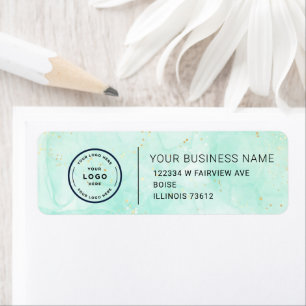 Elegant Custom Business Return Address Labe
