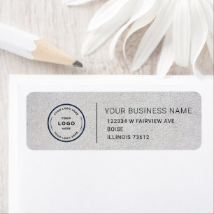 Elegant Custom Business Return Address Label