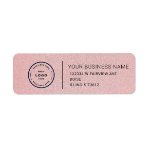 Elegant Custom Business Return Address Label