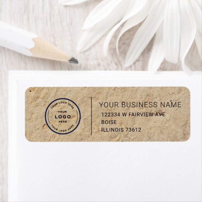 Elegant Custom Business Return Address Label (Insitu)