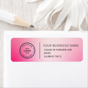 Elegant Custom Business Return Address Label