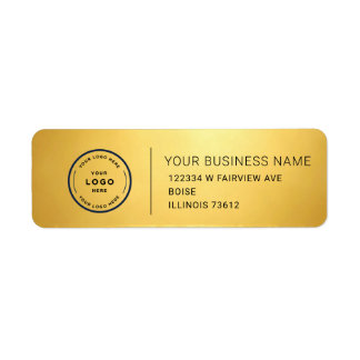Elegant Custom Business Return Address Label