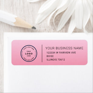 Elegant Custom Business Return Address Label