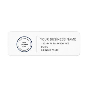 Elegant Custom Business Return Address Label