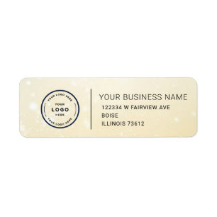 Elegant Custom Business Return Address Label