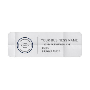 Elegant Custom Business Return Address Label