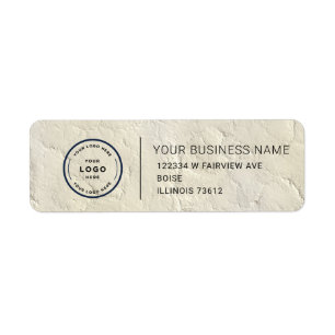 Elegant Custom Business Return Address Label