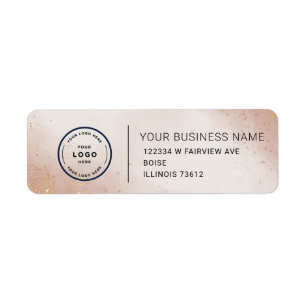 Elegant Custom Business Return Address Label