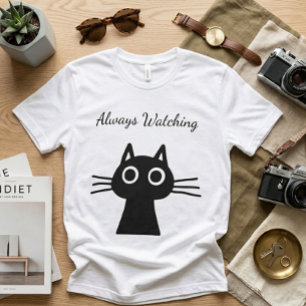 Elegant Custom Cat Mens Stylish Persona T-Shirt