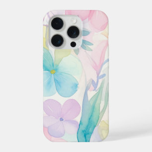 Elegant Custom Floral Photo iPhone 15 Pro Case