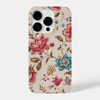 Elegant Custom Floral Photo iPhone 14 Pro Case