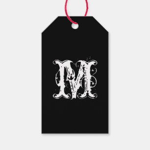 Elegant Custom Monogram and Colour Gift Tags