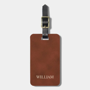 Elegant Custom Name   Luggage Tag