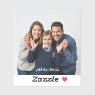 Elegant Custom Photo & Text Personalised