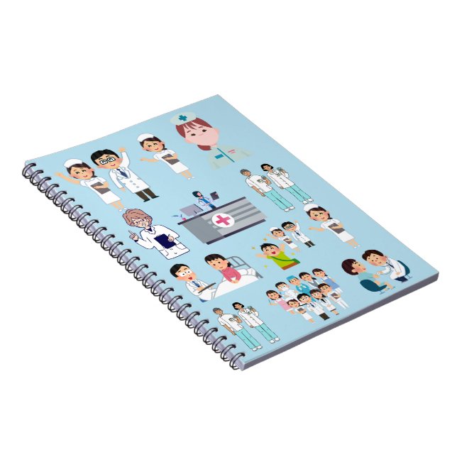 Elegant Custom Planner Notebook (Right Side)
