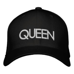 Elegant Custom QUEEN Embroidered Baseball Cap