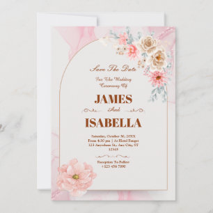 Elegant Custom Wedding Invitation Template