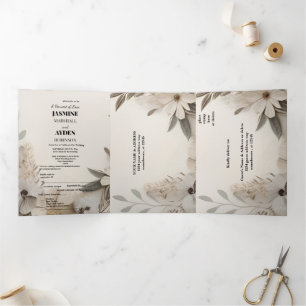Elegant Custom Wedding Invitations 