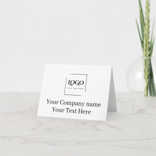 Elegant custom your logo template (Front)