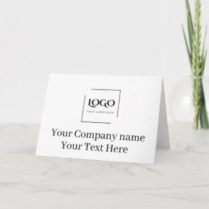 Elegant custom your logo template