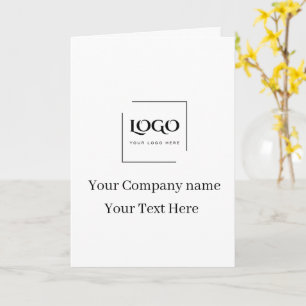 Elegant custom your logo template