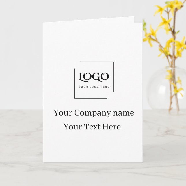 Elegant custom your logo template (Yellow Flower)