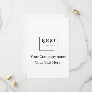 Elegant custom your logo template
