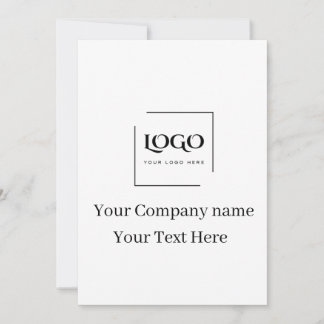Elegant custom your logo template