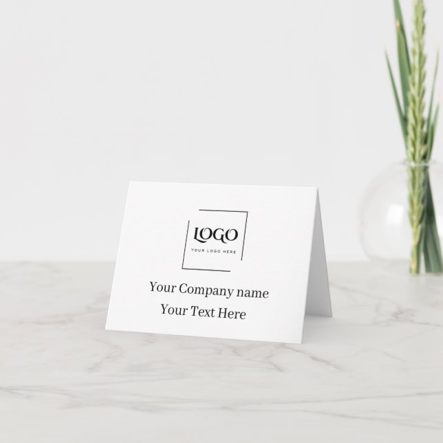 Elegant custom your logo template (Front)