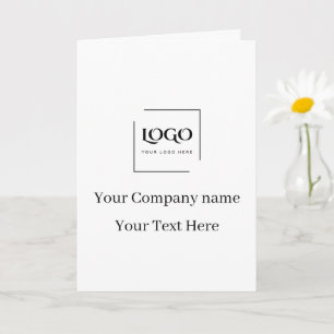 Elegant custom your logo template