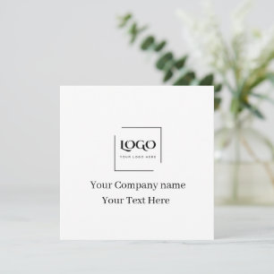 Elegant custom your logo template