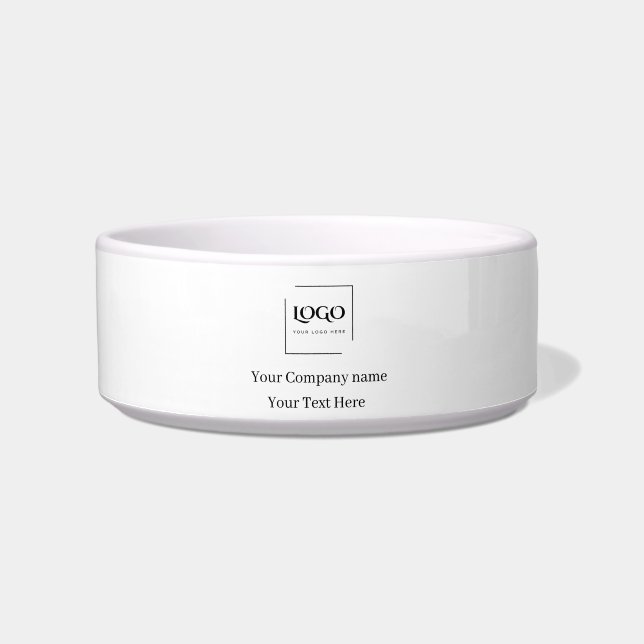Elegant custom your logo template bowl (Front)