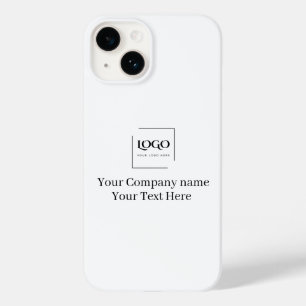 Elegant custom your logo template Case-Mate iPhone 14 case