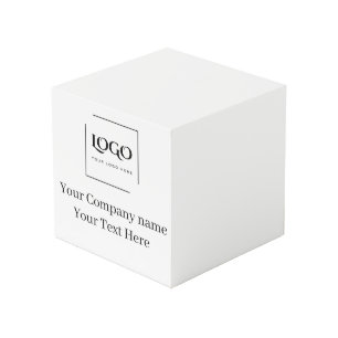Elegant custom your logo template cube