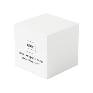 Elegant custom your logo template cube