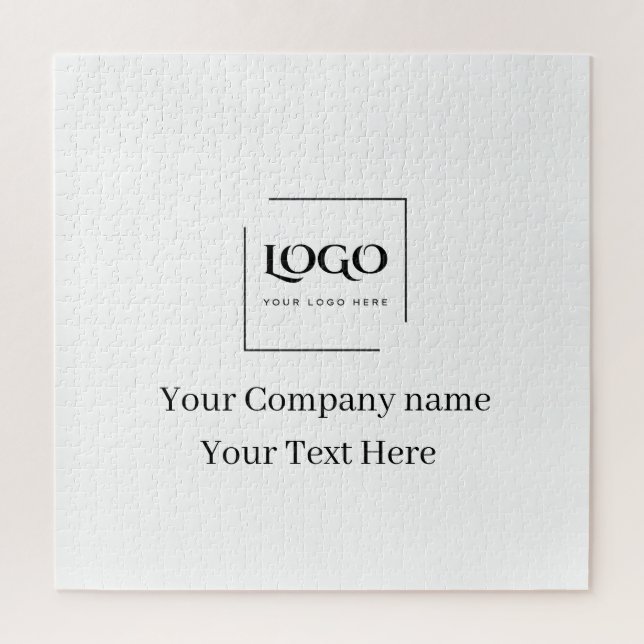 Elegant custom your logo template jigsaw puzzle (Vertical)