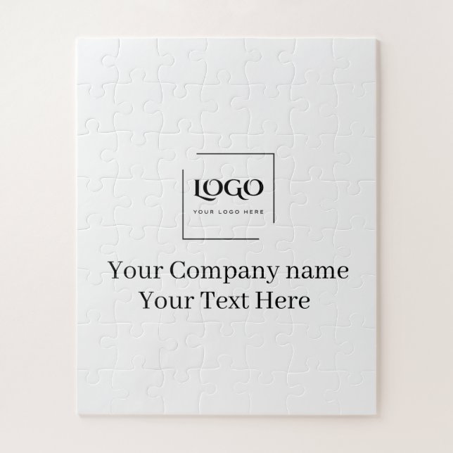 Elegant custom your logo template jigsaw puzzle (Vertical)