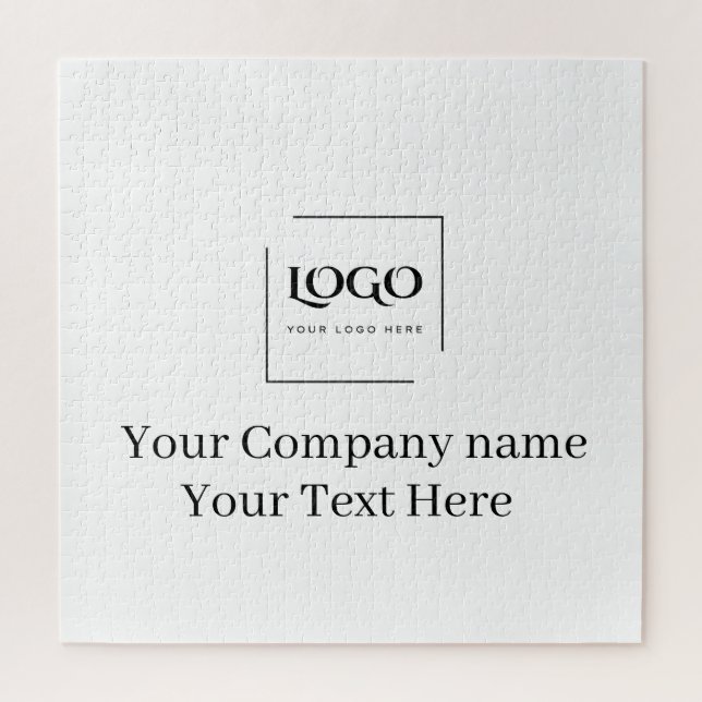 Elegant custom your logo template jigsaw puzzle (Vertical)