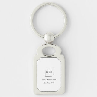 Elegant custom your logo template key ring