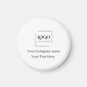 Elegant custom your logo template magnet